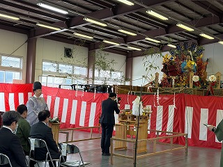 事務所開きの様子