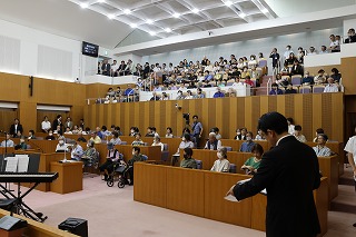 議場コンサートの様子