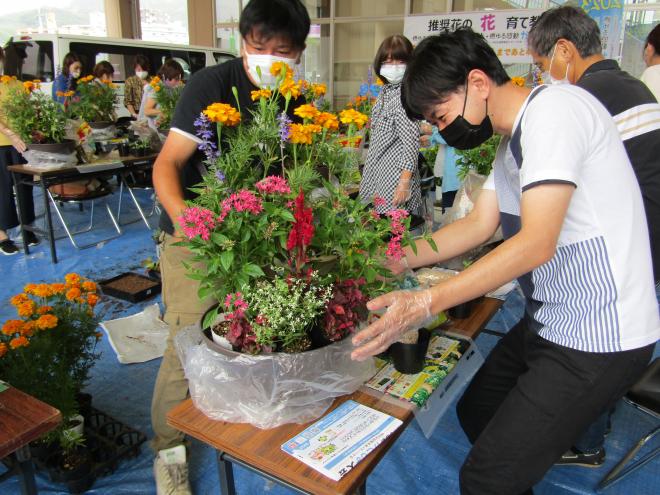 400日前イベント「推奨花の花育て教室」7