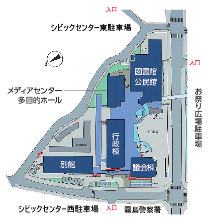 駐車場の見取り図